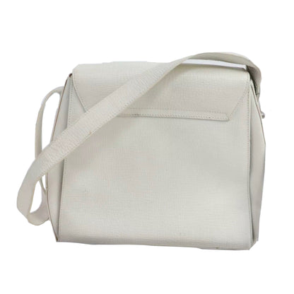 Loewe Cream Leather Large Shoulder Bag