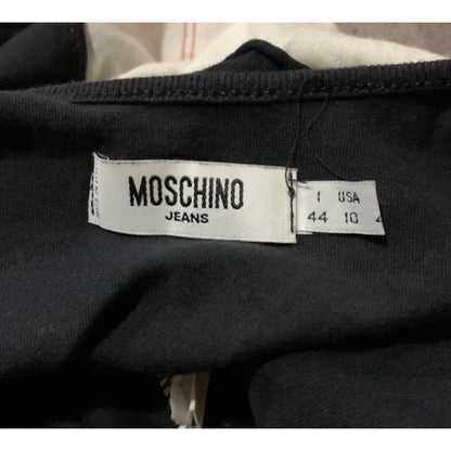 Moschino Jeans Peace Graphic Low Back Tee