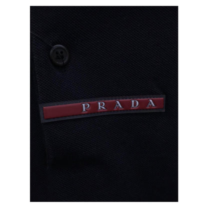 Prada LS Mens Logo Polo