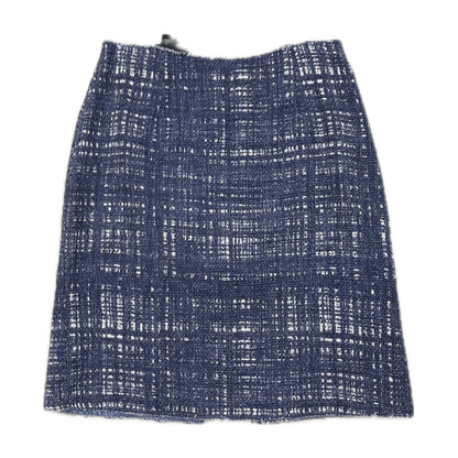 Prada Sketch Cotton Grid Pencil Skirt W Slit
