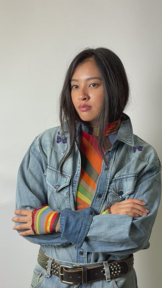 Needles x Wrangler Western Denim Shirt